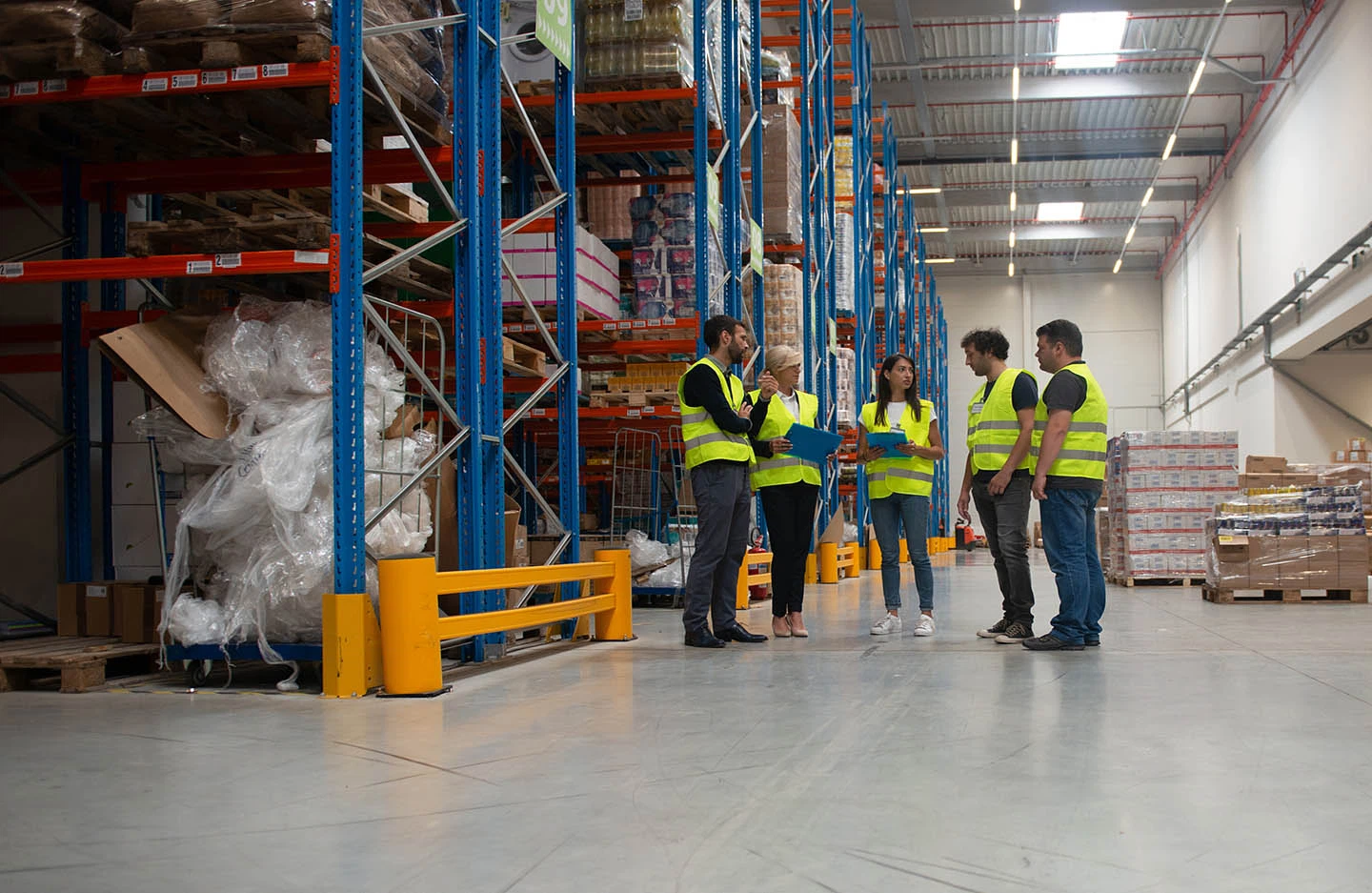 Warehouse meeting Warehouse meeting